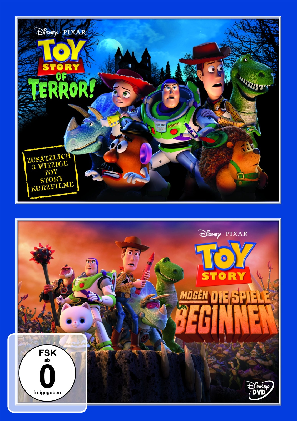 Toy Story of Terror / Toy Story - Mögen die Spiele beginnen (DVD)