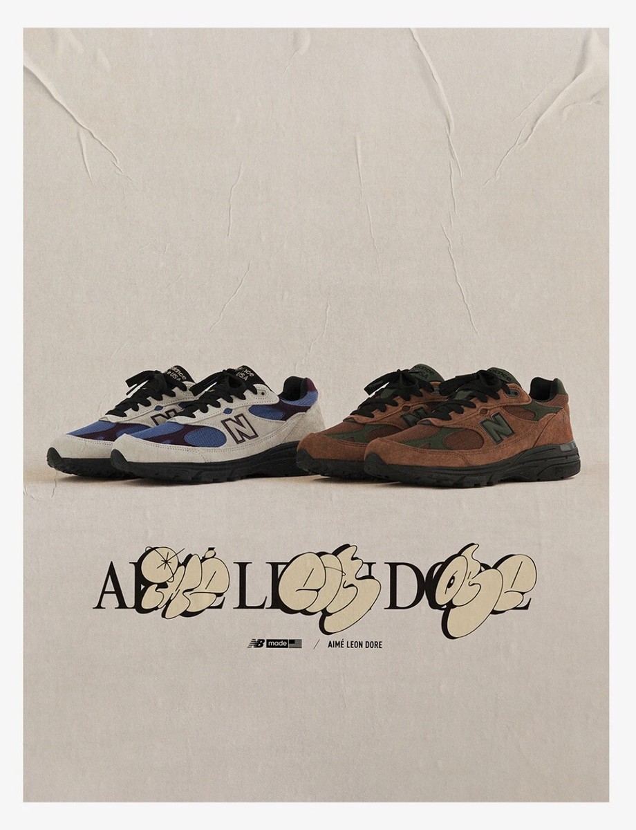 Aime Leon Dore FW21 ALD NEW BALANCE 993 Poster UK