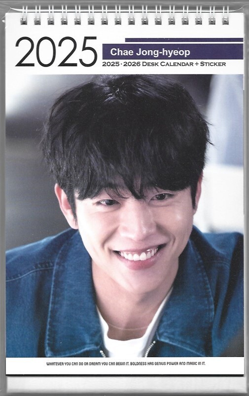チェジョンヒョプ　2025年ダイアリー&amp;カレンダー チェジョンヒョプ 2025年スケジュール帳&カレンダー - メルカリ