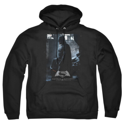 Batman v Superman ''Bat Poster'' Pullover Hoodie, Sweatshirt or Long Sleeve Tee