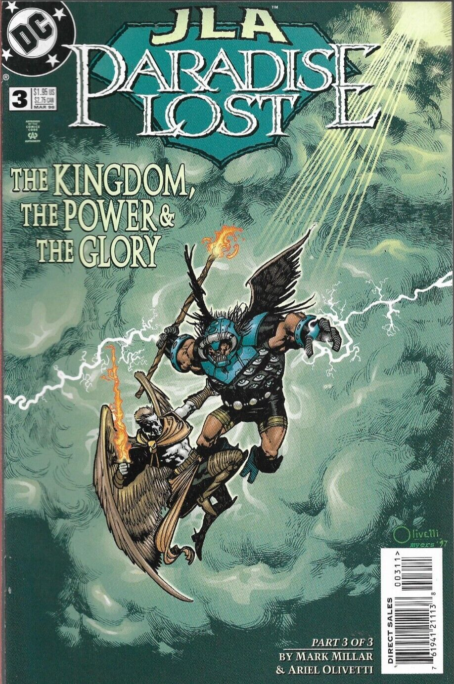 JLA - PARADISE LOST (1998) #3 - Back Issue (S)