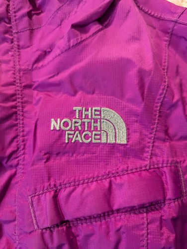 The North Face Girls HyVent Hooded Rain Jacket XXS (5) Pink/Purple - Picture 3 of 5