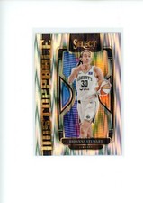 2024 Select WNBA Breanna Stewart #7 Unstoppable Silver Flash Prizm Liberty