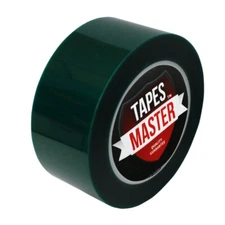 2" x 72 yds - 2Mil Green Polyester Powder Coating High Temperature Masking Tape
