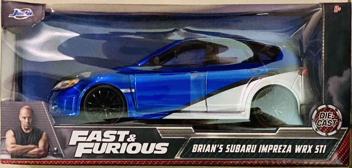 1:24 ワイスピ BRIAN&#39;S SUBARU IMPREZA WRX STI Jada Toys 1:24 Fast & Furious - Brian's Subaru Impreza WRX