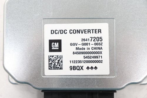 2024 - 2025 CHEVROLET TRAX CONVERTIDOR DE VOLTAJE DE POTENCIA MÓDULO INVERSOR OEM 26417205 - Imagen 11 de 12