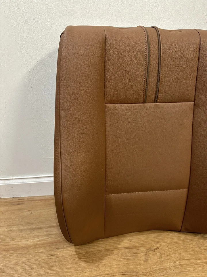 🚘2007-2010 BMW X3 E83 FRONT RIGHT SIDE UPPER CUSHION SEAT BROWN OEM Foto 2 de 4