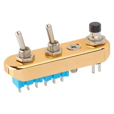 Retro Motorcycle 1" 7/8" Handlebar Toggle Push Button Switch For Cafer Racer ATV