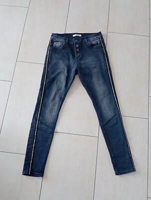   Neuwertige Damen Jeans Hose Gr 36 S Boutique Lexxury Top  