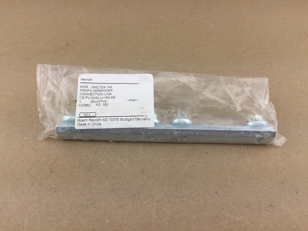 ⭐︎ New Genuine Bosch Rexroth Connection Link 3842.528.746 Ships FREE
