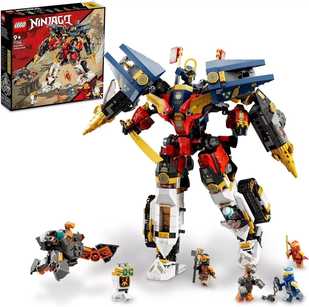 最高の治し方大全 13冊セット LEGO instructions - Ninjago - 71765 - Ninja Ultra Combo Mech