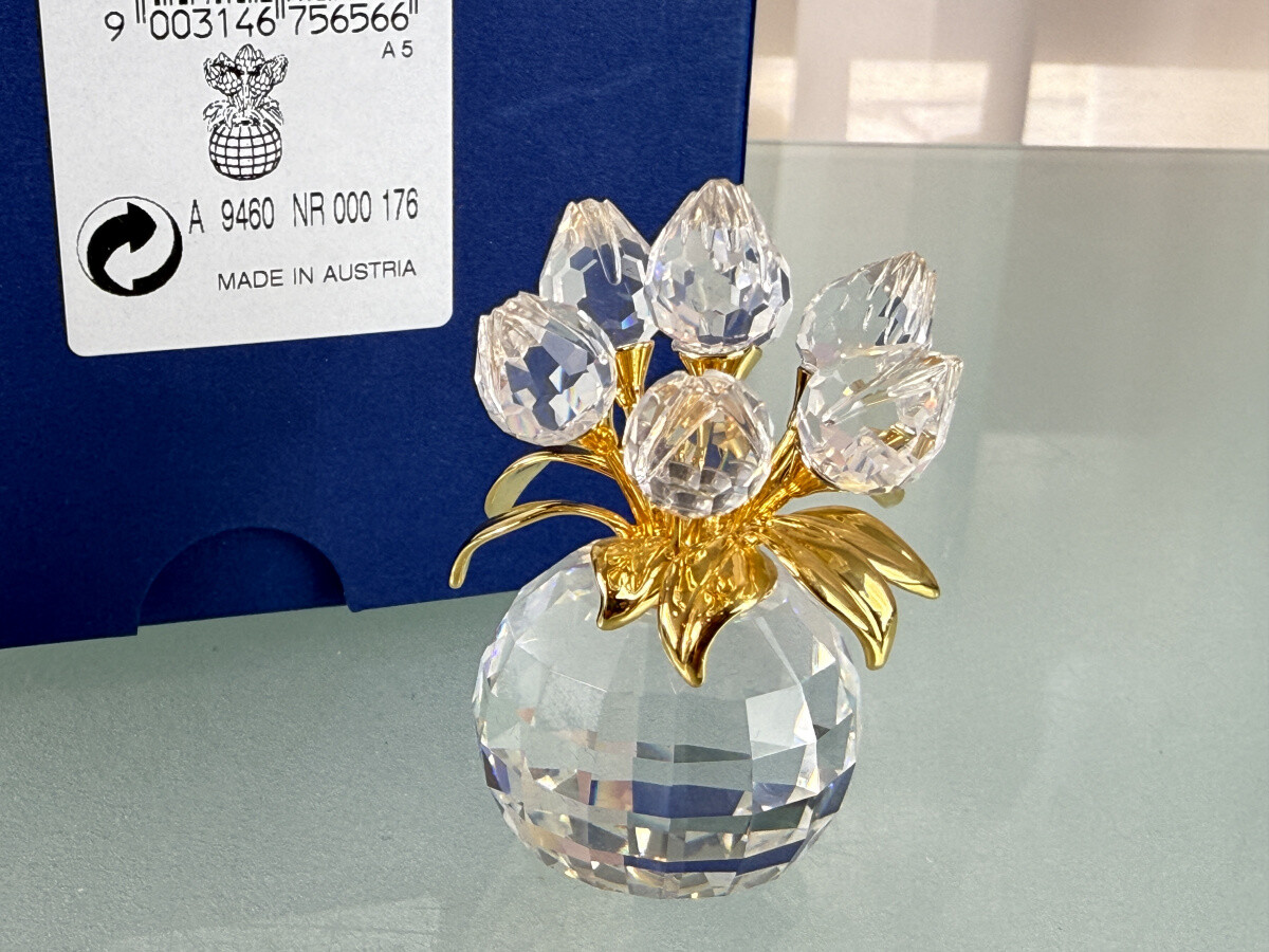 Swarovski Figurine 675656 Memories Tulips 5.6 cm Original