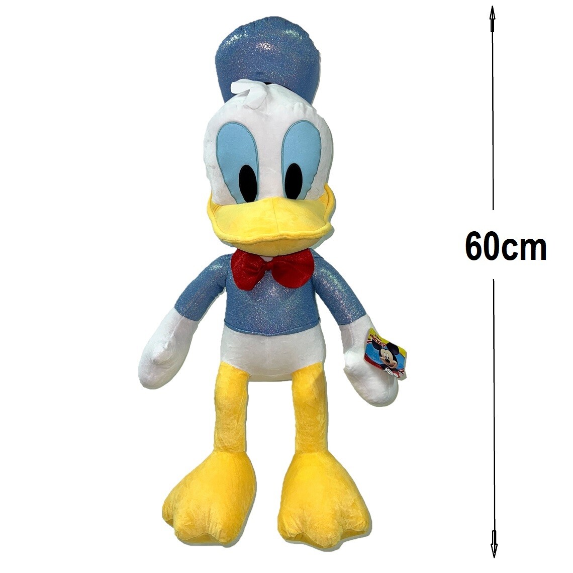 Peluche Paperino Gigante da 40, 60, 100cm Originale Disney Donald Duck XXL