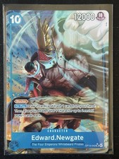 Edward.Newgate (Alternate Art) OP13-042 Carrying On His Will Foil