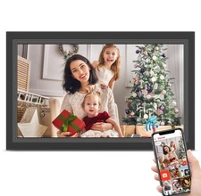 FRAMEO Digital Picture Frame- 15.6inch Digital Photo Frame with 1920 * 1080 I...
