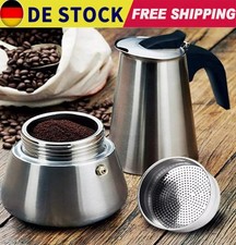300~600ml Herd Espresso Maker Moka Topf Percolator Italienische Kaffeemaschine