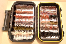 NEW SPRING/SUMMER Fly Box w/ 166 nymphs, drie...