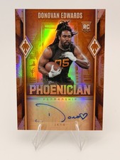 2025 Panini Phoenix-Phoenician Penmanship Donovan Edwards #PHP-DES (AU, RC) C20