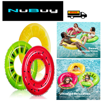 JOYIN 3 Pack Aufblasbarer Schwimmreifen mit Glitzern 32.5 Z