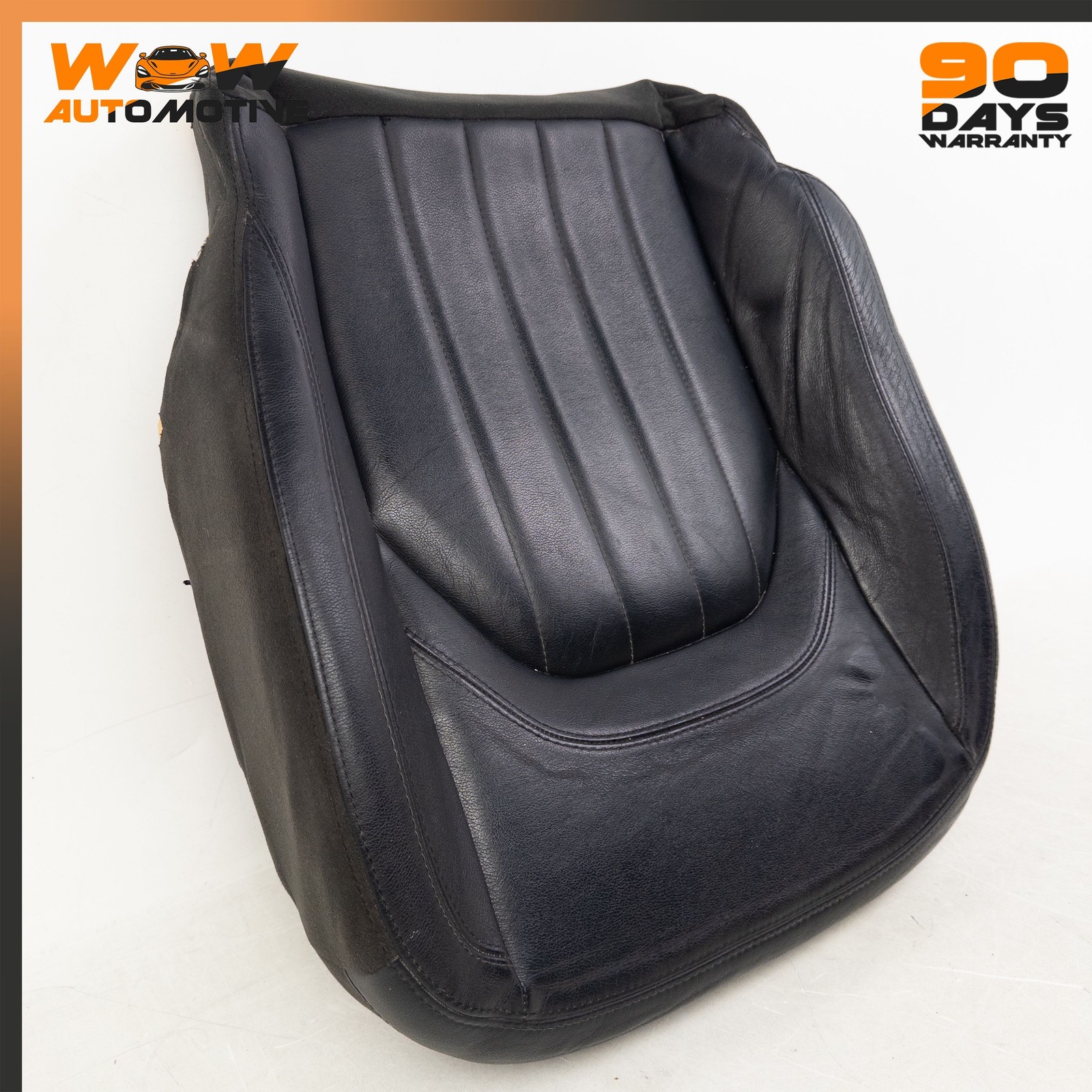 13-19 MASERATI QUATTROPORTE GTS FRONT LEFT LOWER BOTTOM SEAT CUSHION BLACK OEM