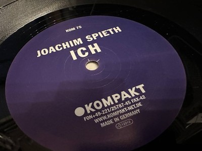 12Joachim Spieth / Ich / Tech House / Minimal!