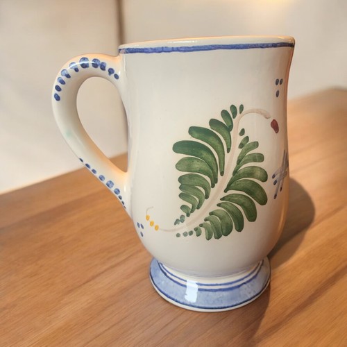 Delft Wear Hand Painted Windmill Scene Coffee / Tea Mug Signed With Authenticity - Picture 2 of 5