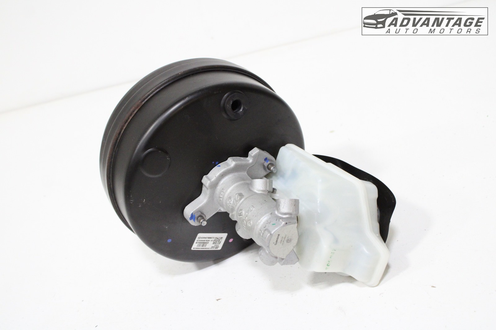 2014-2020 MASERATI GHIBLI 3.0L BRAKE MASTER CYLINDER & BOOSTER W/ RESERVOIR OEM