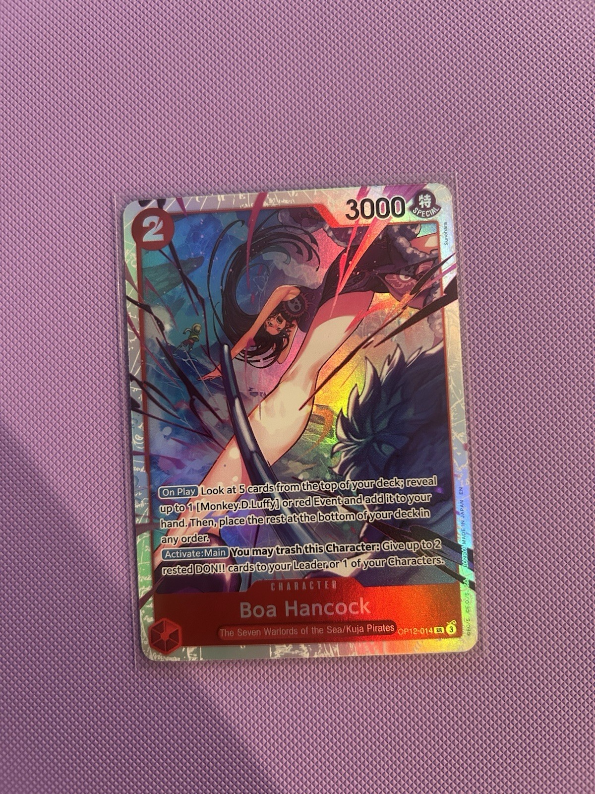 Boa Hancock OP12-014 Legacy of the Master Foil