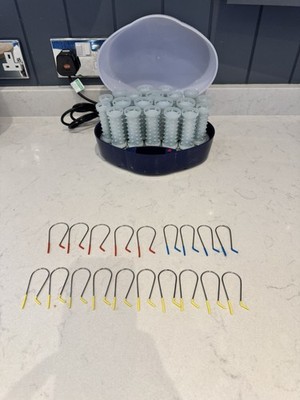 Boots Curl Up 20 beheizbare Haarroller Set H-1080 Lockenwickler & 19! Pins 