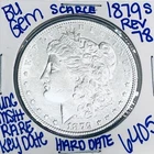 1879 S REV 78 BU UNCIRCULATED MORGAN SILVER DOLLAR U.S. MINT RARE KEY DATE 6405