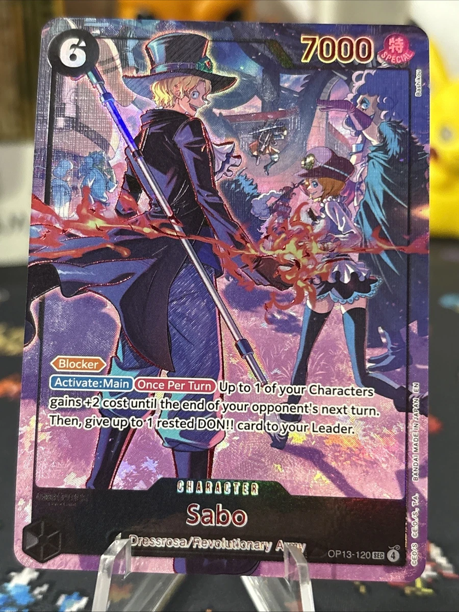 Sabo OP13-120 One Piece Promotion Cards for sale | eBay