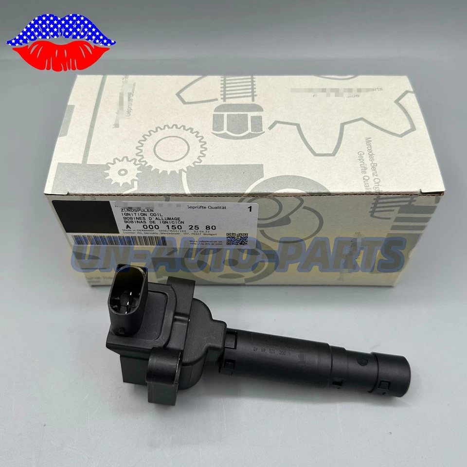 Bobina de encendido 4X nueva para Mercedes Benz Clase C Clase E SLK CLK A0001502580 Foto 4 de 4