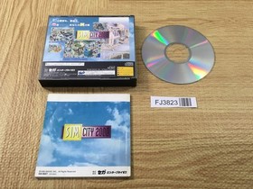 FJ3823 Sim City 2000 Sega Saturn Japan