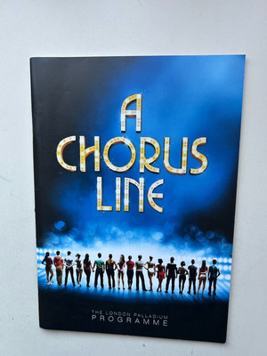 A CHORUS LINE The Musical Theatre Programme JOHN PARTRIDGE