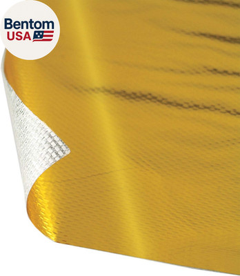 10392 Reflect-A-Gold 12'' X 24'' | High-Temperature Heat Reflective Adhesive-Backe