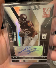 Donruss Elite 2004 Turn of the Century Kevin Jones #162/125 Rookie Auto