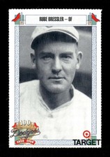 1990 Target Dodgers 100th  73 Rube Bressler BXCP19