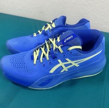 ASICS Gel-Resolution X Women  s Tennis Shoes Size 10 Color Blue/Yellow
