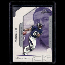 Ron Johnson Rookie /1250 #112 2002 Flair Baltimore Ravens Football Card NFL NM. rookie card picture