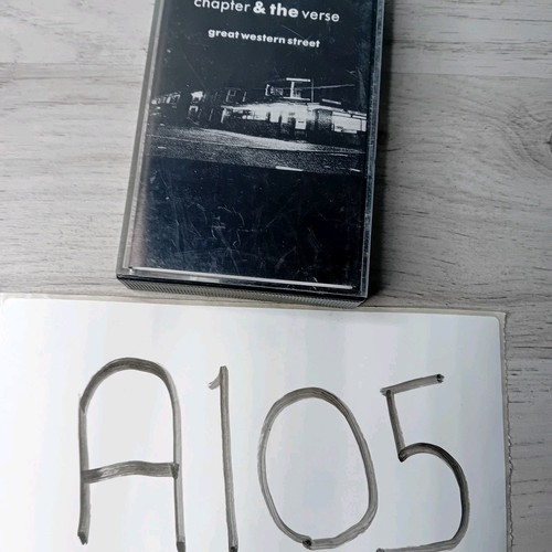 CHAPTER & THE VERSE GREAT WESTERN STREET CASSETTE TAPE ALBUM - RARE RETRO MUSIC - Picture 4 of 4
