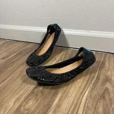 Tieks By Gavrieli Ballet Flats Womens Size 8 Black Patent Leather Comfort Shoes