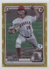 2020 Bowman Draft 1st Edition Gold Foil /50 Adam Seminaris #BD-163 4z8