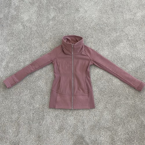 Giacca Lululemon Radiant II donna 4 in rosa spagnola (malva) zip slim fit - Foto 4 di 11