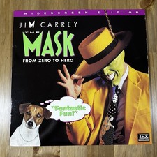 THE MASK Laserdisc LD Widescreen Edition Jim Carrey THX 1995