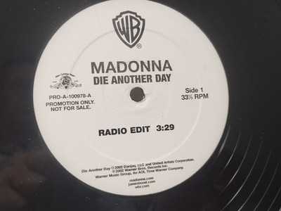 Madonna Maxi 12'' Die Another Day PRO DJ 100978 VG+/VG+