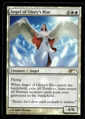 FOIL ANGEL OF GLORY'S RISE MEDIA PROMOS MAGIC: THE GATHERING LP