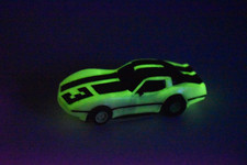 TYCO Magnum 440 Nite-Glo Slot Car 6220 1979 '79 CORVETTE NOS