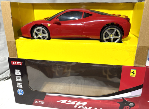 XQ Toys Modellino Auto Ferrari 458 ITALIA RC 2020 XQRC12 Scale 1:12 Approx 14" - Picture 2 of 14