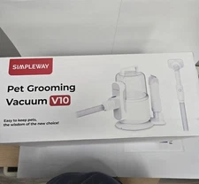 Simple Way Pet Grooming Vacuum, 6in1 Dog Grooming Kit - 2.1 Liter canister V-10