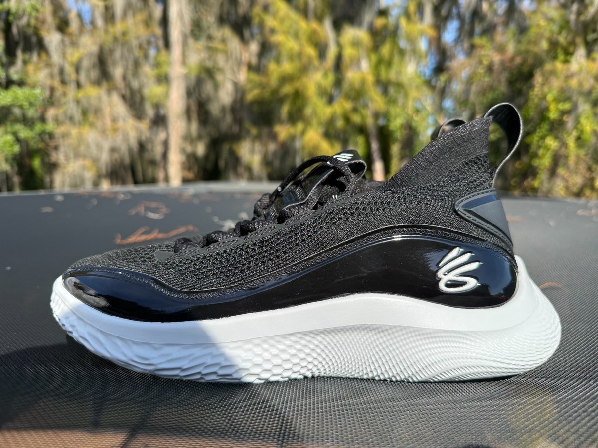 Size 8 - Under Armour Curry 8 NM Black White for sale online | eBay